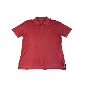 Orvis Men's Polo 100% Soft Cotton Polo Shirt Short Sleeve Dark Rose XL